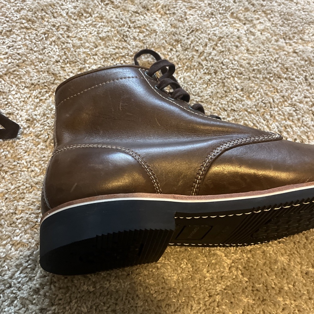 Superlamb Mens Gobi Desert Brown Ankle Boots‎ Shoes 12 Medium (D) Oil Resistant - Picture 4 of 9